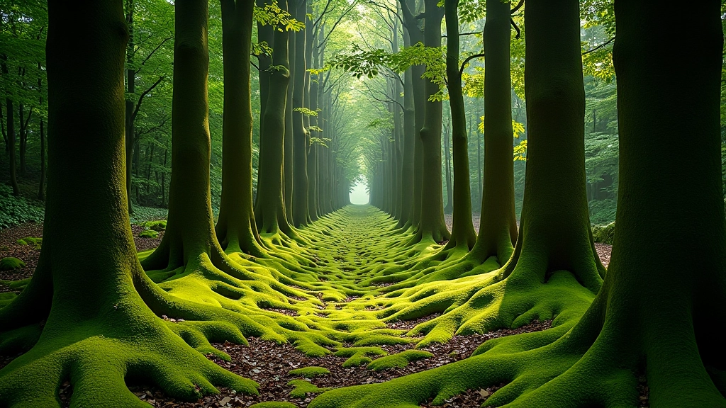 Forest meditation and wellness session